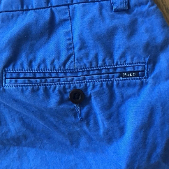Polo Ralph Lauren men’s blue Pima cotton classic fit shorts - Picture 8 of 8